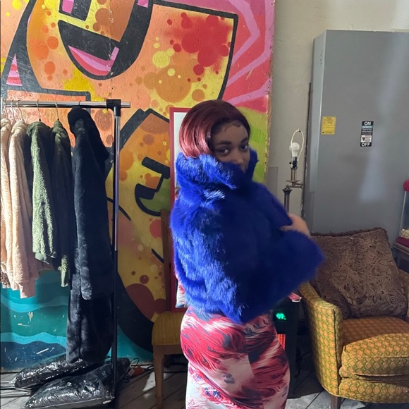 Fox fur jacket - Picture 5 of 6